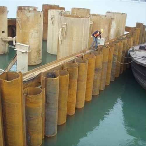 葫芦岛钢护筒现场安装